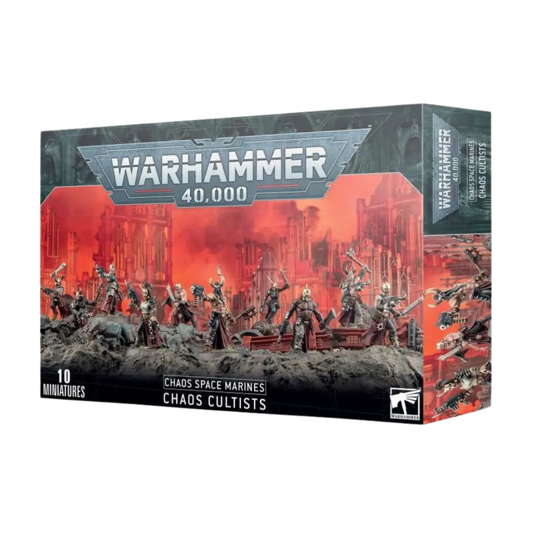 Chaos Space Marines: Chaos Cultists-Games Workshop-Radaddel