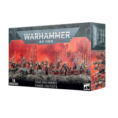 Chaos Space Marines: Chaos Cultists-Games Workshop-Radaddel