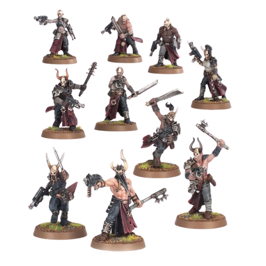 Chaos Space Marines: Chaos Cultists-Games Workshop-Radaddel