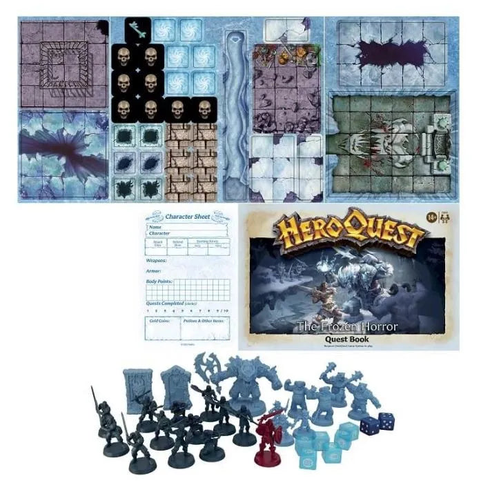 HeroQuest The Frozen Horror Expansion - EN-Hasbro-Radaddel
