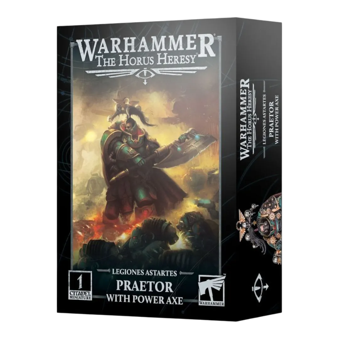 Legiones Astartes: Praetor With Power Axe-Games Workshop-Radaddel