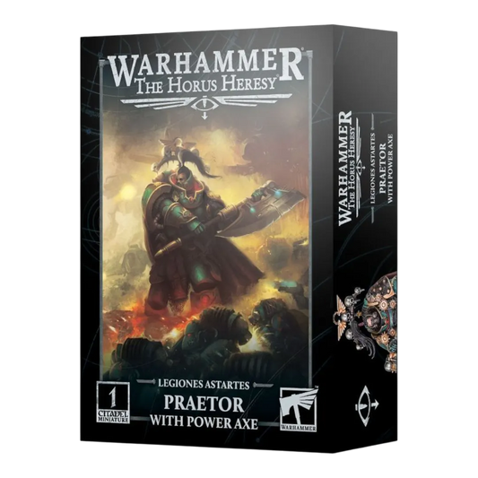 Legiones Astartes: Praetor With Power Axe-Games Workshop-Radaddel