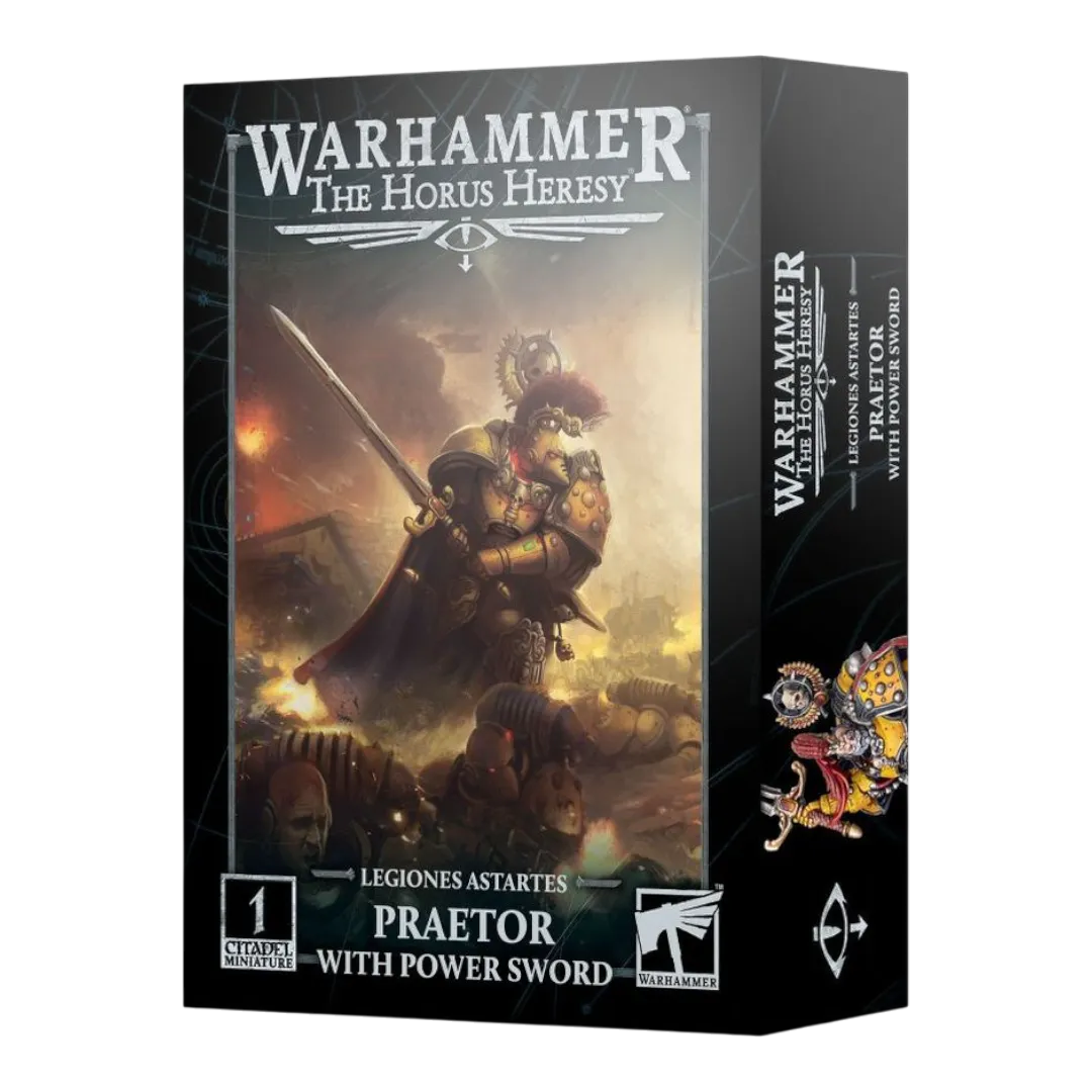 Legiones Astartes: Praetor With Power Sword-Games Workshop-Radaddel