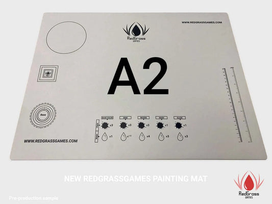 RGG Painting Mat A2 - Cut resistant-Redgrass Gaming-Radaddel