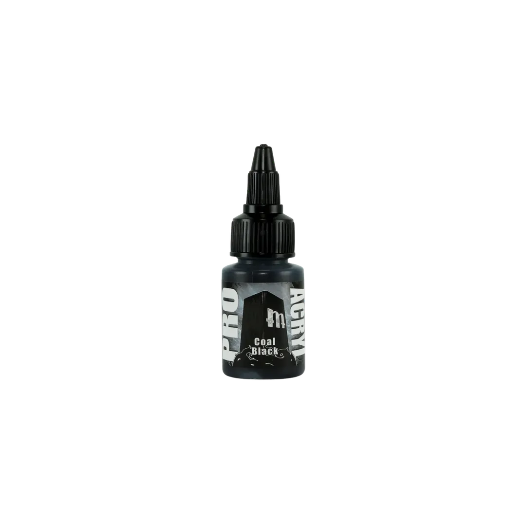 Pro Acryl Coal Black (22ml)-Monument Hobbies-Radaddel