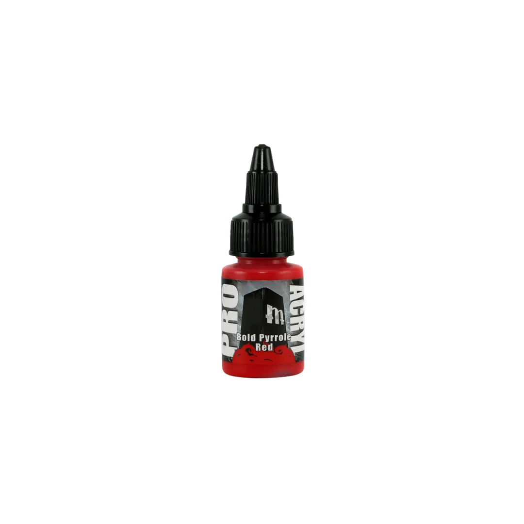 Pro Acryl Bold Pyrrole Red (22ml)-Monument Hobbies-Radaddel