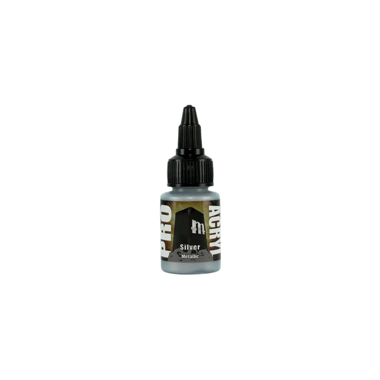 Pro Acryl Silver (22ml)-Monument Hobbies-Radaddel