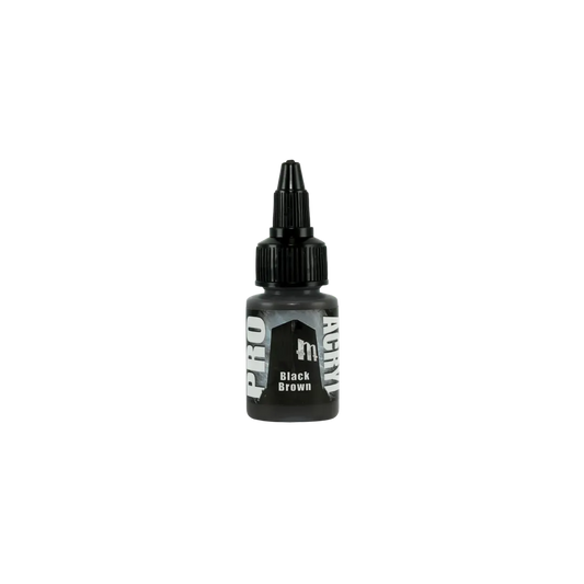 Pro Acryl Black Brown (22ml)-Monument Hobbies-Radaddel