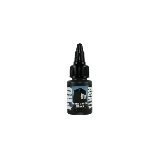 Pro Acryl Transparent Black (22ml)-Monument Hobbies-Radaddel
