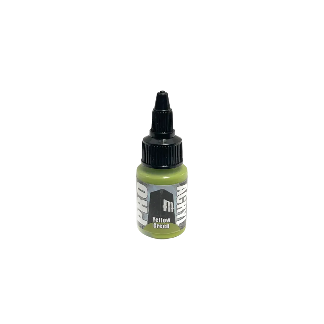 Pro Acryl Yellow Green (22ml)-Monument Hobbies-Radaddel