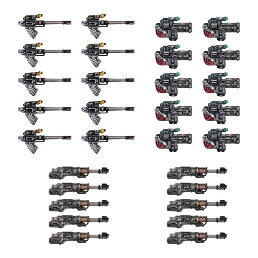 Legiones Astartes: Heavy Weapons - Volkite Culverins, Lascannons and Autocannons-Games Workshop-Radaddel