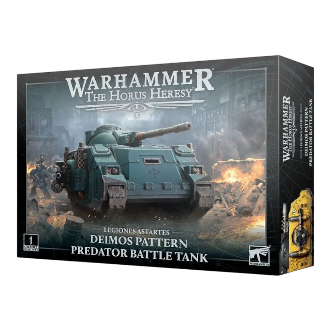 Legiones Astartes: Deimos Pattern Predator Battle Tank-Games Workshop-Radaddel