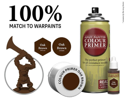 Colour Primer Oak Brown-The Army Painter-Radaddel