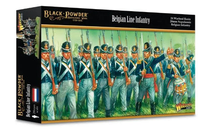 Napoleonic Belgian Line Infantry (march attack)-Warlord Games-Radaddel