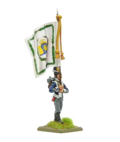 Napoleonic Belgian Line Infantry (march attack)-Warlord Games-Radaddel