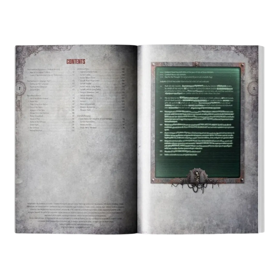 Necromunda: Aranthian Succession - Cinderak Burning (englisch)-Games Workshop-Radaddel