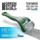 Strukturierte Walze Mit Griff - Kopfsteinpflaster 15mm-Greenstuff World-Radaddel