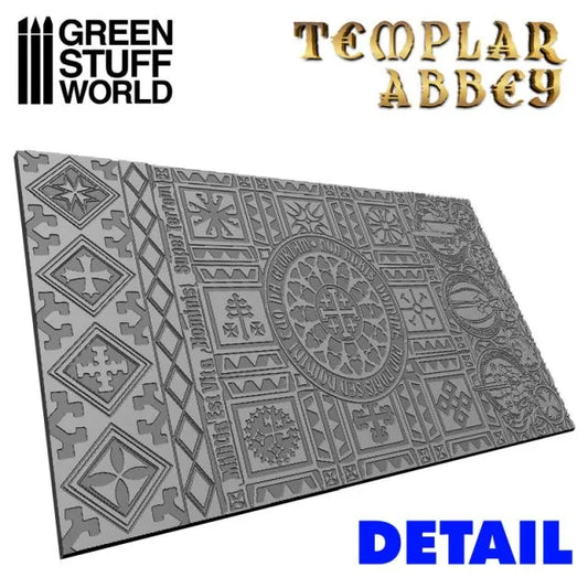 Strukturwalze - Abtei Der Templer-Greenstuff World-Radaddel