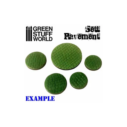 Strukturwalze - Pflastersteine-Greenstuff World-Radaddel