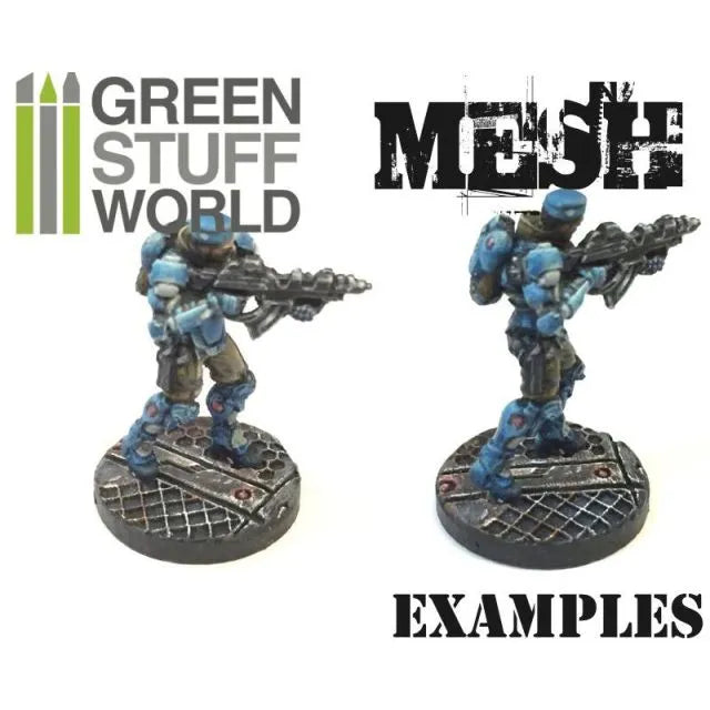 Strukturwalze - Gitter-Greenstuff World-Radaddel
