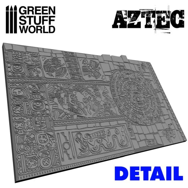 Strukturwalze - Aztekisch-Greenstuff World-Radaddel