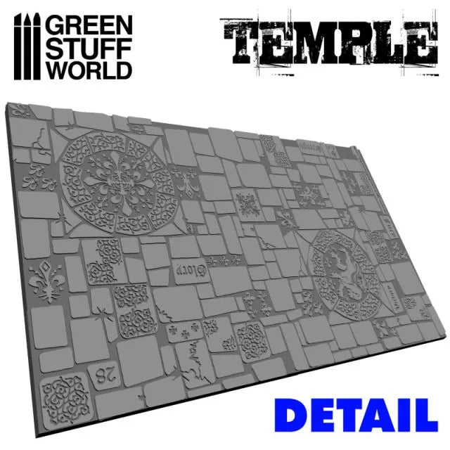 Strukturwalze - Tempel-Greenstuff World-Radaddel