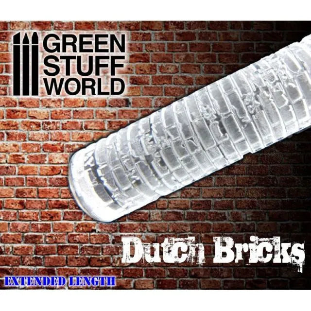 Strukturwalze - Holländische Ziegel-Greenstuff World-Radaddel