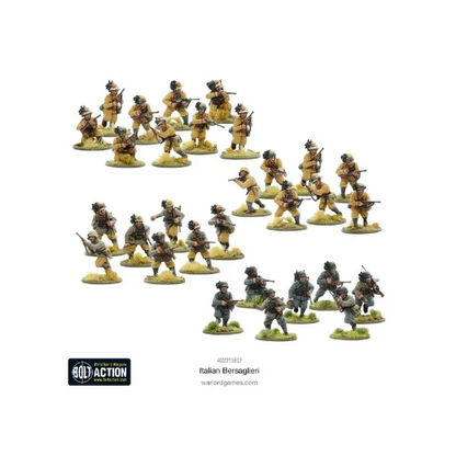 Italian Bersaglieri plastic boxed set-Warlord Games-Radaddel