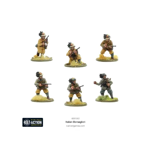 Italian Bersaglieri plastic boxed set-Warlord Games-Radaddel