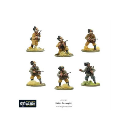 Italian Bersaglieri plastic boxed set-Warlord Games-Radaddel