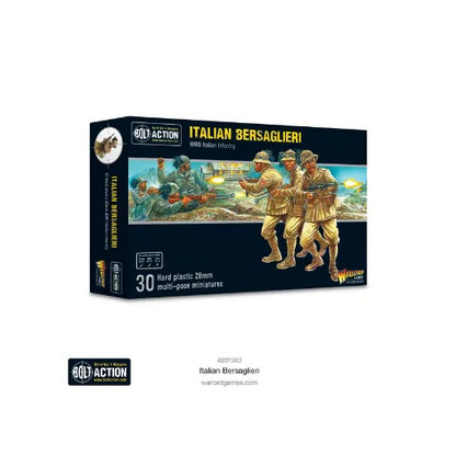 Italian Bersaglieri plastic boxed set-Warlord Games-Radaddel