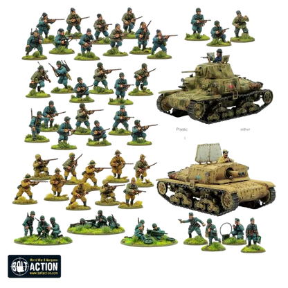 Italian Army & Blackshirts starter army-Warlord Games-Radaddel