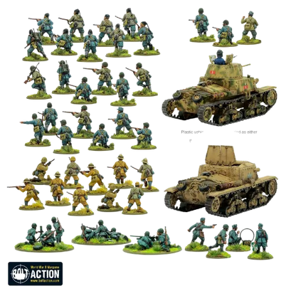 Italian Army & Blackshirts starter army-Warlord Games-Radaddel