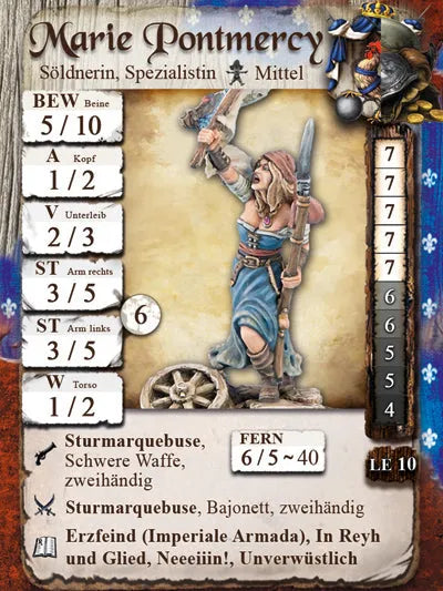 Marie Pontmercy | Söldner-Freebooter Miniatures-Radaddel