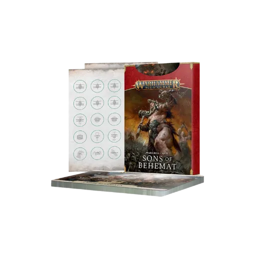 Sons Of Behemat: Warscroll Cards (englisch)-Games Workshop-Radaddel