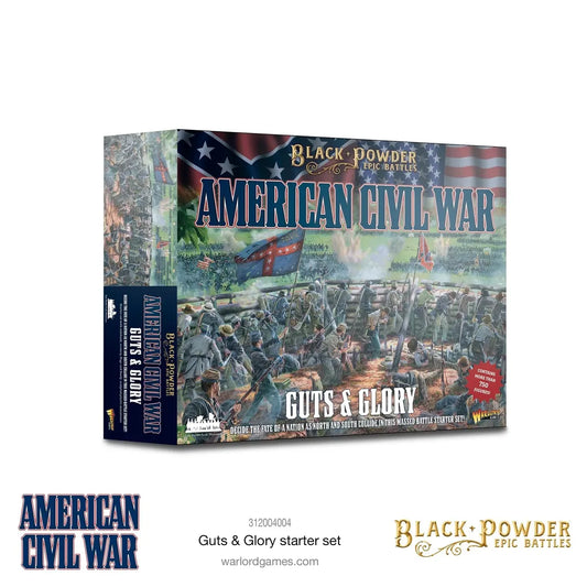 BP Epic Battles: Amercan Civil War Guts & Glory Starter Set (English)-Warlord Games-Radaddel