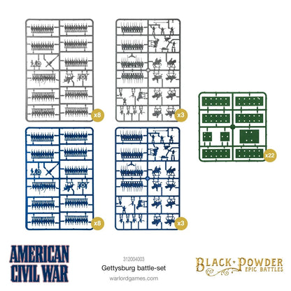 BP Epic Battles: Amercan Civil War Gettysburg Battle Set (Englisch)-Warlord Games-Radaddel