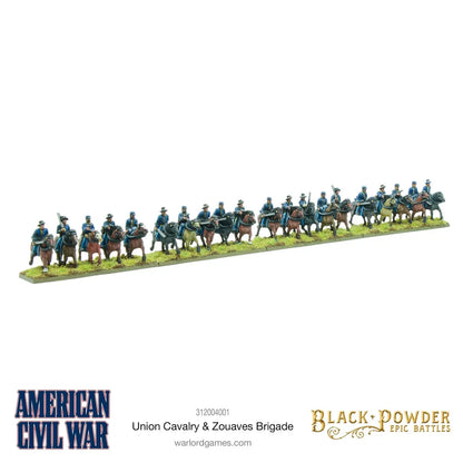 BP Epic Battles: Amercan Civil War Union Cavalry & Zouaves Brigade-Warlord Games-Radaddel