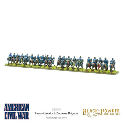 BP Epic Battles: Amercan Civil War Union Cavalry & Zouaves Brigade-Warlord Games-Radaddel