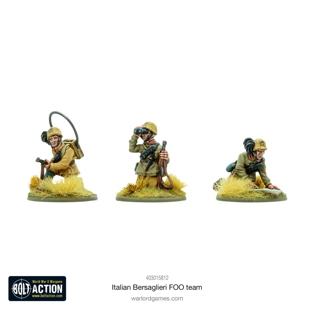 Italian Bersaglieri FOO Team-Warlord Games-Radaddel