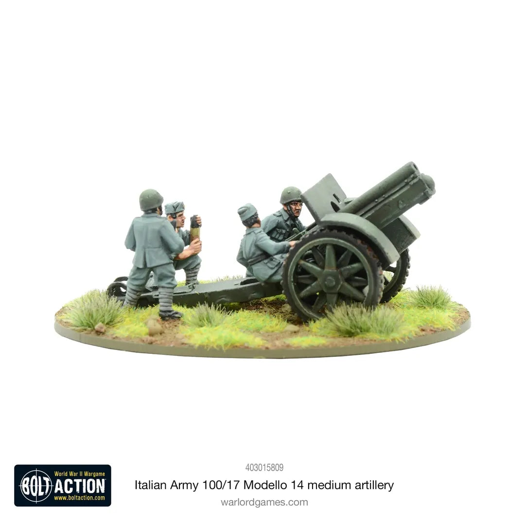 Italian Army 100/17 Modello 14 Medium Artillery-Warlord Games-Radaddel