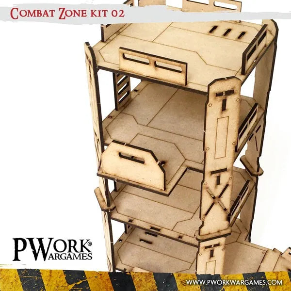MDF Terrain Combat Zone 02-PWork Wargames-Radaddel