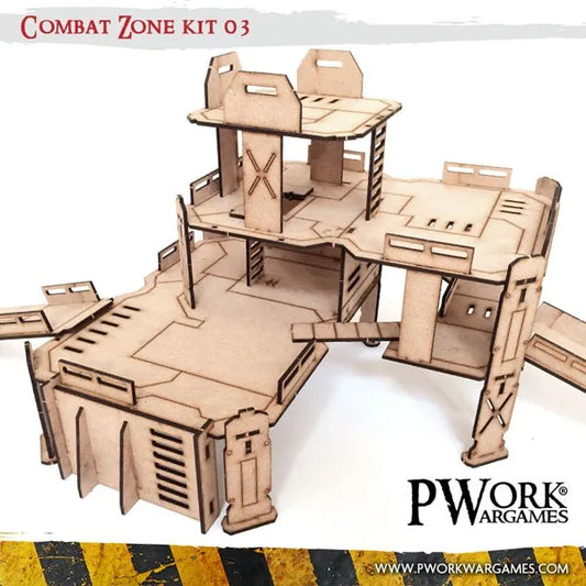 MDF Terrain Combat Zone 03-PWork Wargames-Radaddel