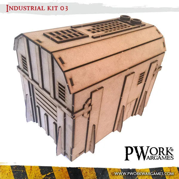 MDF Terrain Industrial 03-PWork Wargames-Radaddel
