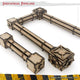MDF Terrain Industrial Pipeline-PWork Wargames-Radaddel