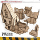 MDF Terrain Lost Burg 01-PWork Wargames-Radaddel