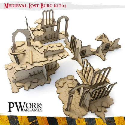MDF Terrain Lost Burg 03-PWork Wargames-Radaddel