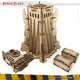 MDF Terrain Power Plant-PWork Wargames-Radaddel