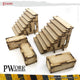 MDF Terrain Stairs-PWork Wargames-Radaddel