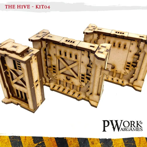 MDF Terrain The Hive 04-PWork Wargames-Radaddel